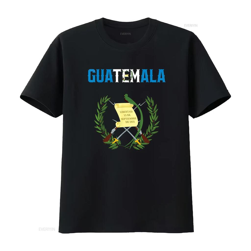 Guatemala Guatemalan Flag of T Shirt vintage Washed Stylish Stretched Casual Slightly Top For Everyday Wear streetwear graphic