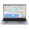 Новейший ноутбук 14-го поколения FHD IPS Intel с цифровой клавиатурой Windows 11 MS Office USB Bluetooth [Модель 2026 года], 15,6-дюймовый ЖК-дисплей 19201080, N95, Клавиатура, Веб-камера,