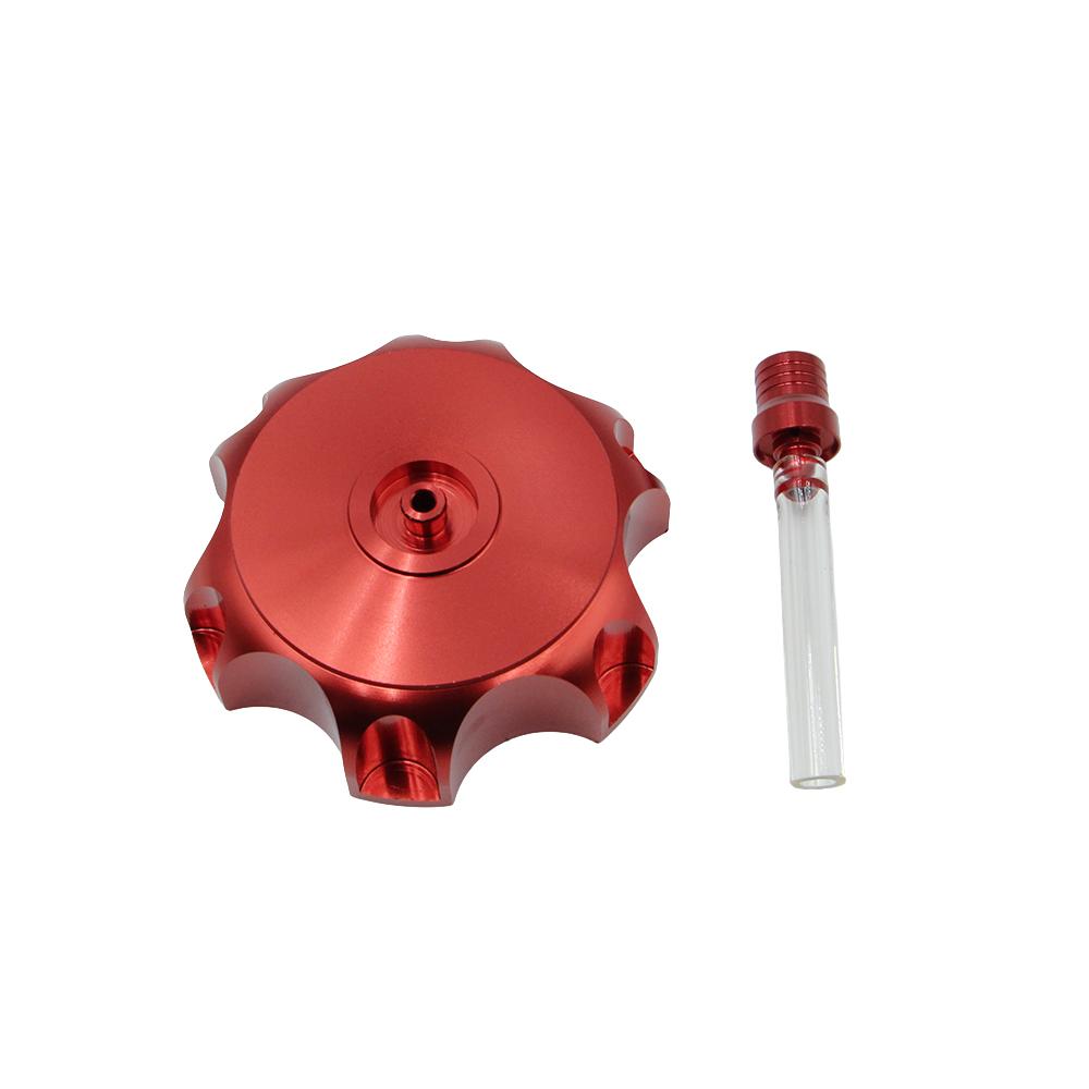 Motorcycle 50mm CNC Aluminum Racing Gas Fuel Tank Cap With Vent Cap For SSR110 SSR125 TTR90 KLX110 TaoTao Kayo ATV Pit Dirt Bike
