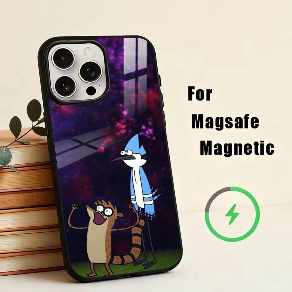 Cute-Regular S-Show Phone Case For iPhone17,16,15,14,13,12,11 Plus,Pro Magnetic For Magsafe Wireless Charging