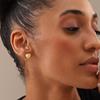 LeCalla 925 Sterling Silver Love-Knot Earring Stud Jewelry Italian Design Lightweight Twisted Love Knot Stud Earrings for Women