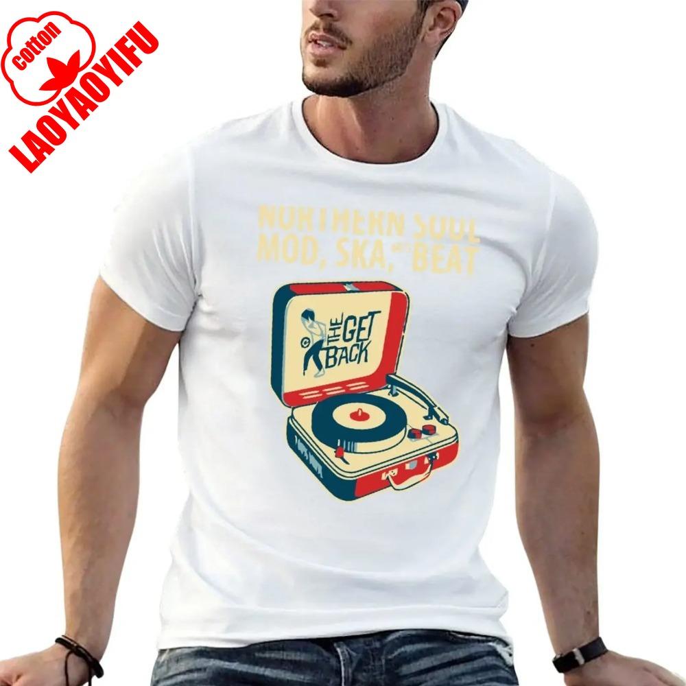 Футболка Northern Soul Mod Ska 60's Beat Синий Архив Животное Prinfor Мальчики Компрессионная Рубашка Мужская для Любителей Активного Отдыха