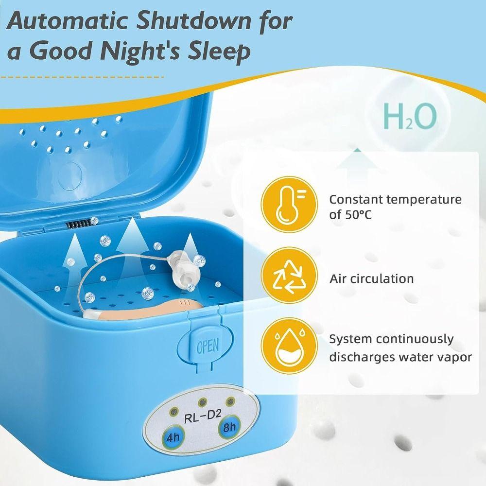 Система сушки Осушитель воздуха Электронный Электронный сушильный ящик Новый слуховой аппарат Осушитель Электроника