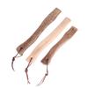Solid Wood Short Axe Handle Replacement Sturdy Handmade Wooden Grip Accessory for Outdoor Gardening Cutting Tool Repair