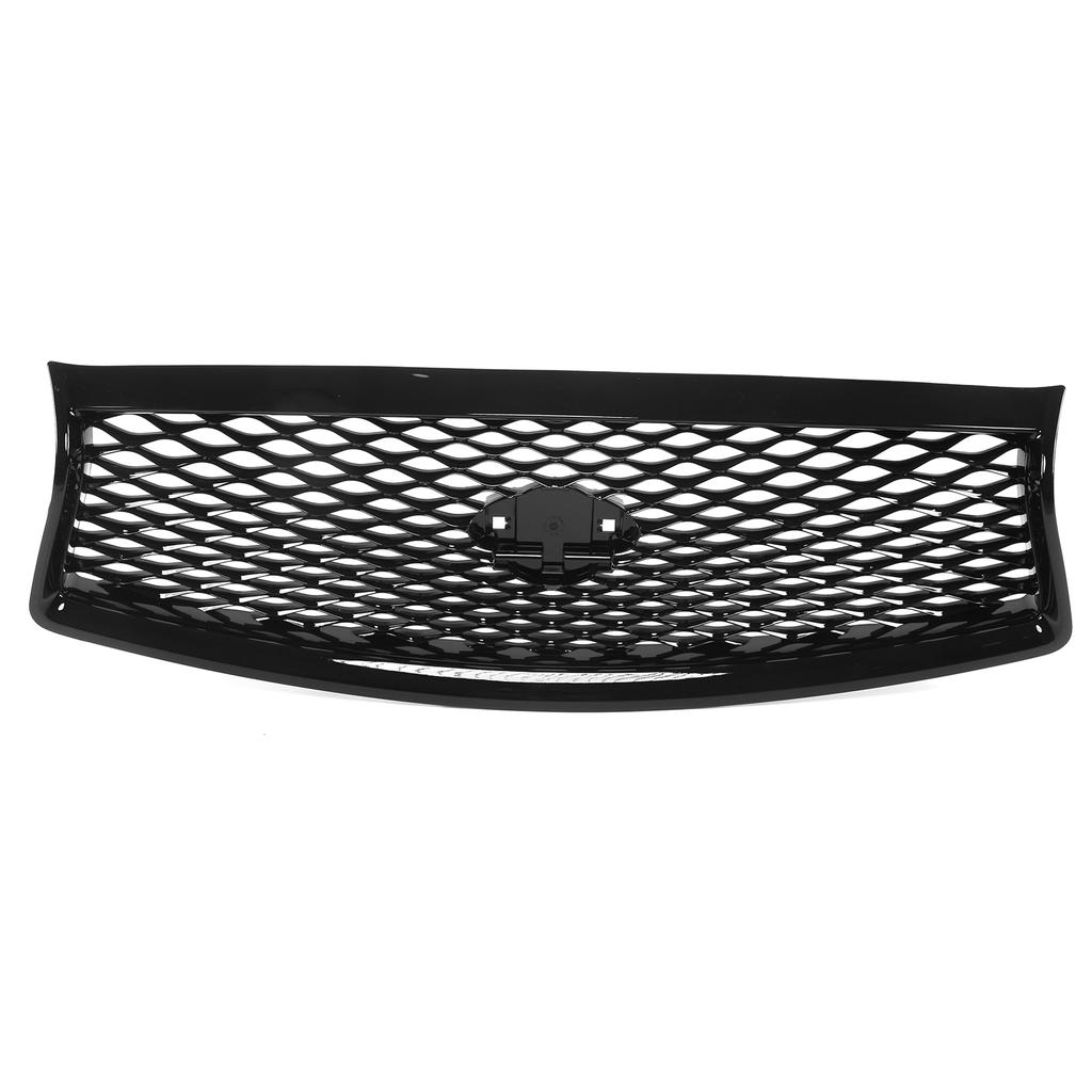 Черный глянец для Eau Rouge Style передний бампер сетчатая решетка замена решеток для Infiniti Q50