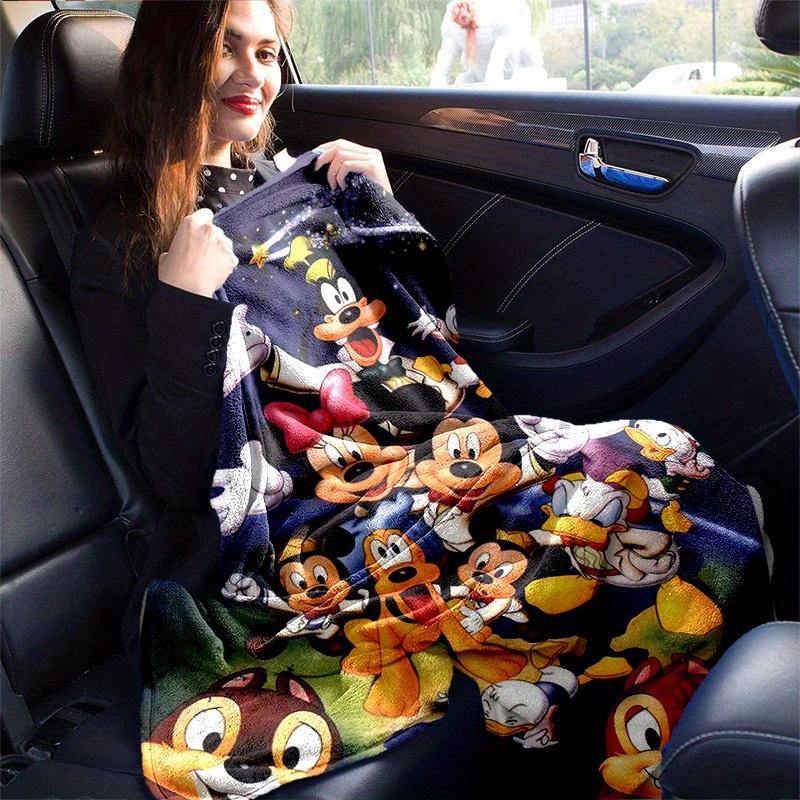 1pc. Cartoon Mickey Mouse and Friends Blanket, Soft Throw for Home Decor, Gift Idea, Suitable for All Seasons, Perfect for Couch or Bedding