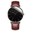 Stylish Men's Quartz Watch with Mesh Band Fashionable  Business Dress Watch