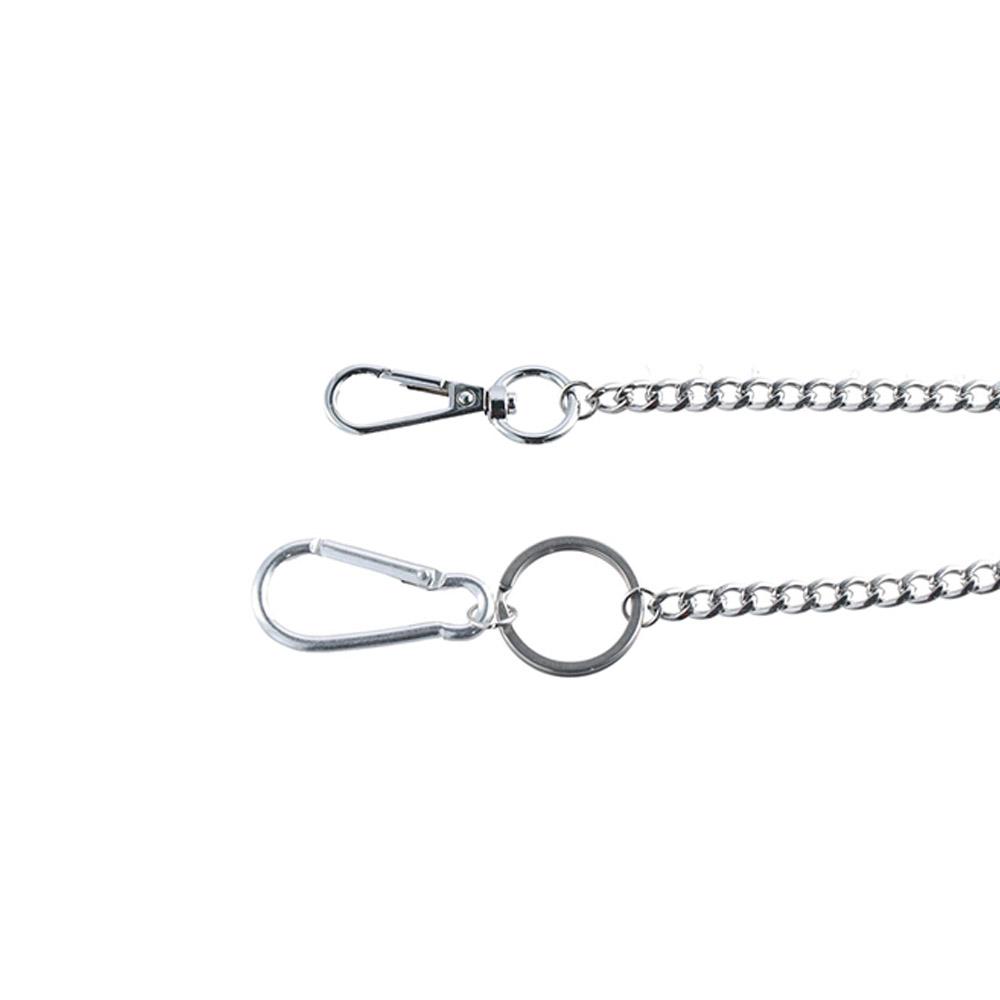 Unisex Jeans Long Chains Big Ring Punk Metal Belt Chain Wallet Chain Trousers Chains Key Chains