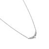 Collier Luxenter en argent 925 et zirconium brillant finition en rhodium - Anviba
