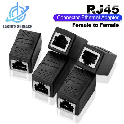Разъем RJ45 Cat7 Cat6 Адаптер Ethernet Гигабитный интерфейс Сетевой удлинитель Конвертер Разъем типа «мама-мама» Удлинительный кабель