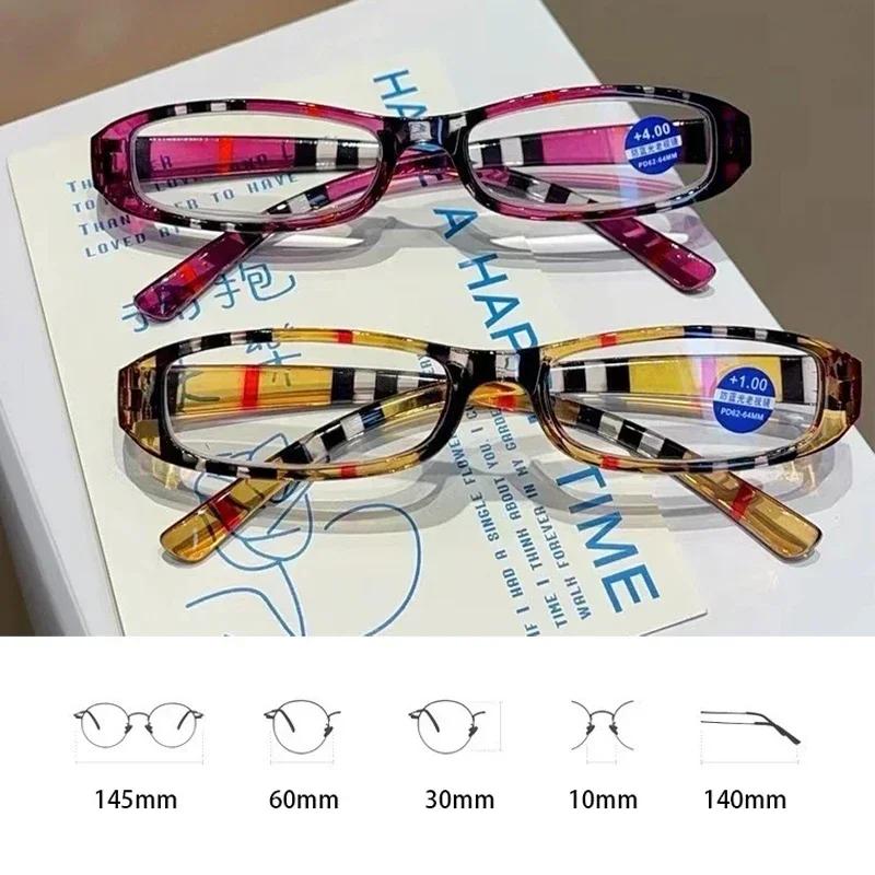 Женские классические очки для дальнего зрения, блокирующие синий свет, очки для дальнозоркости для женщин и мужчин, готовые очки для чтения, диоптрия +1,0