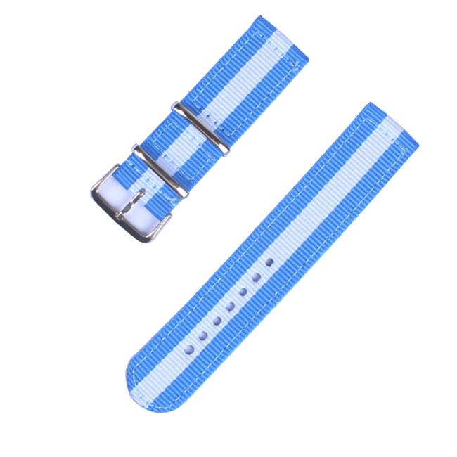 20mm 22mm watch strap For Samsung Galaxy watch 7/4/6/classic/5 pro/Gear S3/amazfit Nylon loop bracelet Huawei GT 2E/3/Pro/4 band
