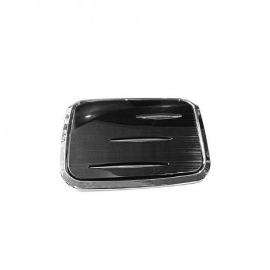 Black Brushed Car Fuel Gas Tank Cap Cover Trim For Honda CR-V CRV 2017-2022