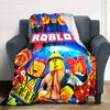 Roblox Blanket Soft Warm Cozy Great for Seaside Office Chair Couch for All Occasions Modern Style Ideal Gift for Friends Family Couples Picnic