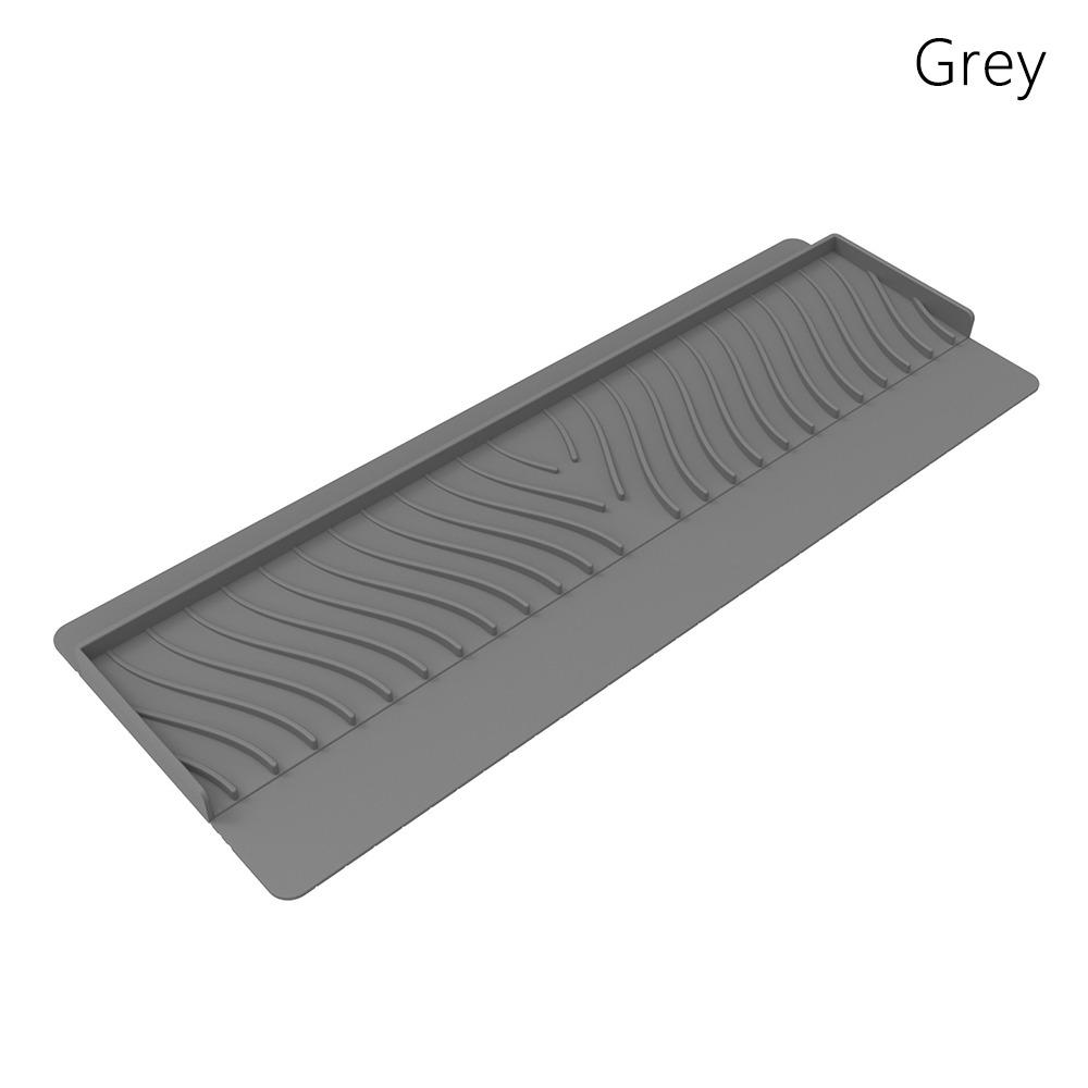 Silicone Sink Splash Guard Can Be Cropped Sucker Faucet Splash Pad Oil-Proof Non-Slip Faucet Mat Splash Catcher Bathroom