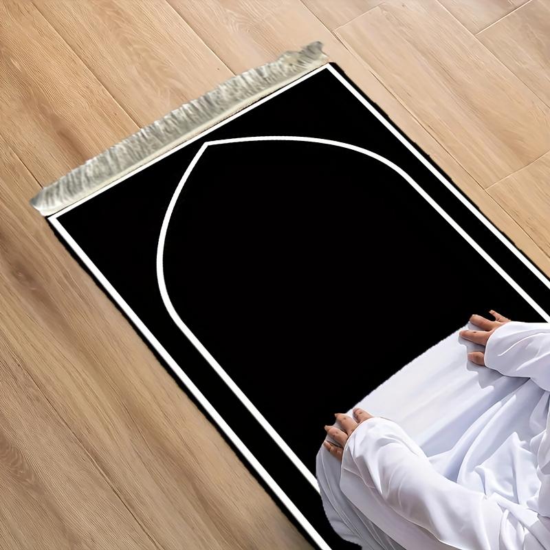Muslim Prayer Mat Foldable Prayer Mat for Men Women Daily Prayer Mat Portable Indoor Outdoor Travel Prayer Rug