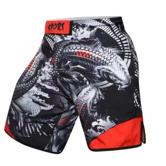 MMA Muay Thai Kickboxing Boxing Shorts Mixed Martial Art UFC Boxer Unisex Men Women Pants Fighting Fitness Gym Training Sport Workout