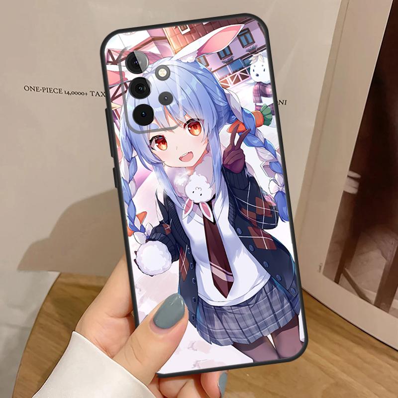 Б/у Чехол с Пекорой Hololive Аниме для Samsung Galaxy A15 A16 A17 A26 A36 A56 A55 A35 A52 A32 A12 A53 A33 A13 A14 A34 A54