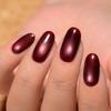 Magnetism Gel by Gel Me 1 - 23. Cherry Noir (10ml) Self-Magnetic Gel Nail Polish, LED/UV Curing, Salon-Quality 3-Step Magnet Nail Art