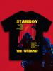 Футболка STARBOY The Weekend Графическая футболка Мужская Женская Мода Уличная Хип-хоп Оверсайз Y2k С коротким рукавом Женская Мужская Одежда