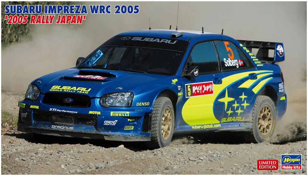 Hasegawa Subaru Impreza WRC 2005 2005 Ралли Япония Пластиковая модель 20353 1/24