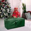 Сумка для хранения рождественской елки Большая вместимость Водонепроницаемая Пыленепроницаемая Усиленная Устойчивая к разрывам Тканая из ПЭ Органайзер для хранения елки