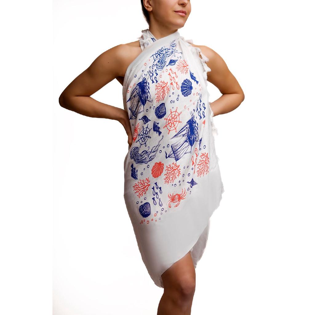 Beach Towel Peshtemal Sea Turkish Bath Sunbed Towel Cover Peshtemal (butterfly)