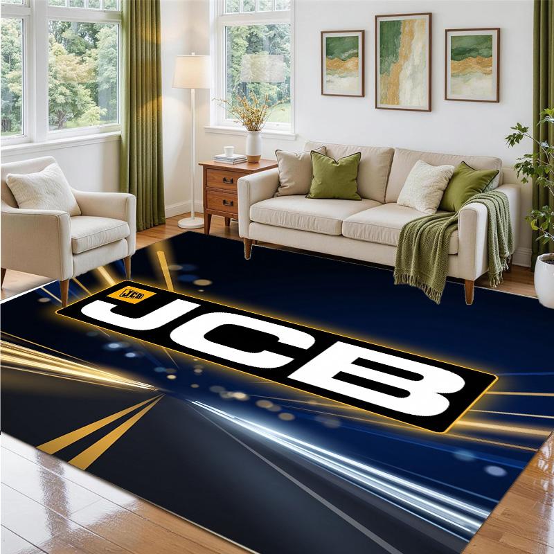 JCB Design Crystal Velvet Rug Soft Decorative Mat for Bedroom Entrance