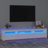 VidaXL TV Stand with LED Lights Entertainment Center Storage Media Unit Living Room Furniture Home 3152738