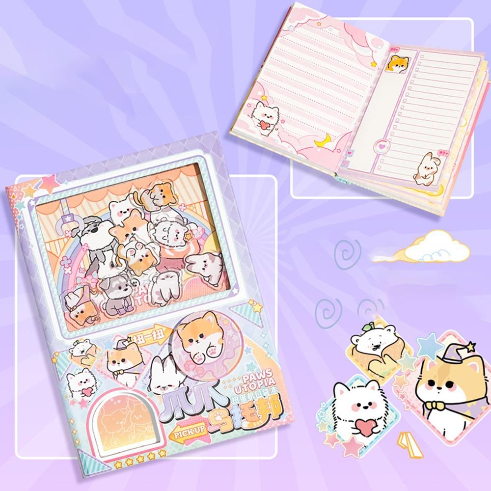 Мультяшный дневник с карманом, школьные канцелярские товары, планировщики, новый мини-блокнот, офисные принадлежности