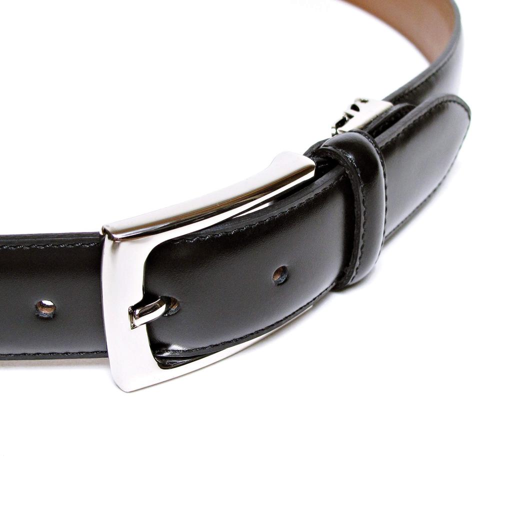 Деловой формальный гладкий 30 мм бесплатно надежное качество создано более чем 50-летней историей и сделано в Японии [KIETH] мужской и ремень, кожа, коровья кожа, черный,