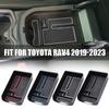 Для Toyota RAV4 2019-2023 автомобильный центральный подлокотник, центр хранения, органайзер, консоль, водонепроницаемый доступ J3Z5