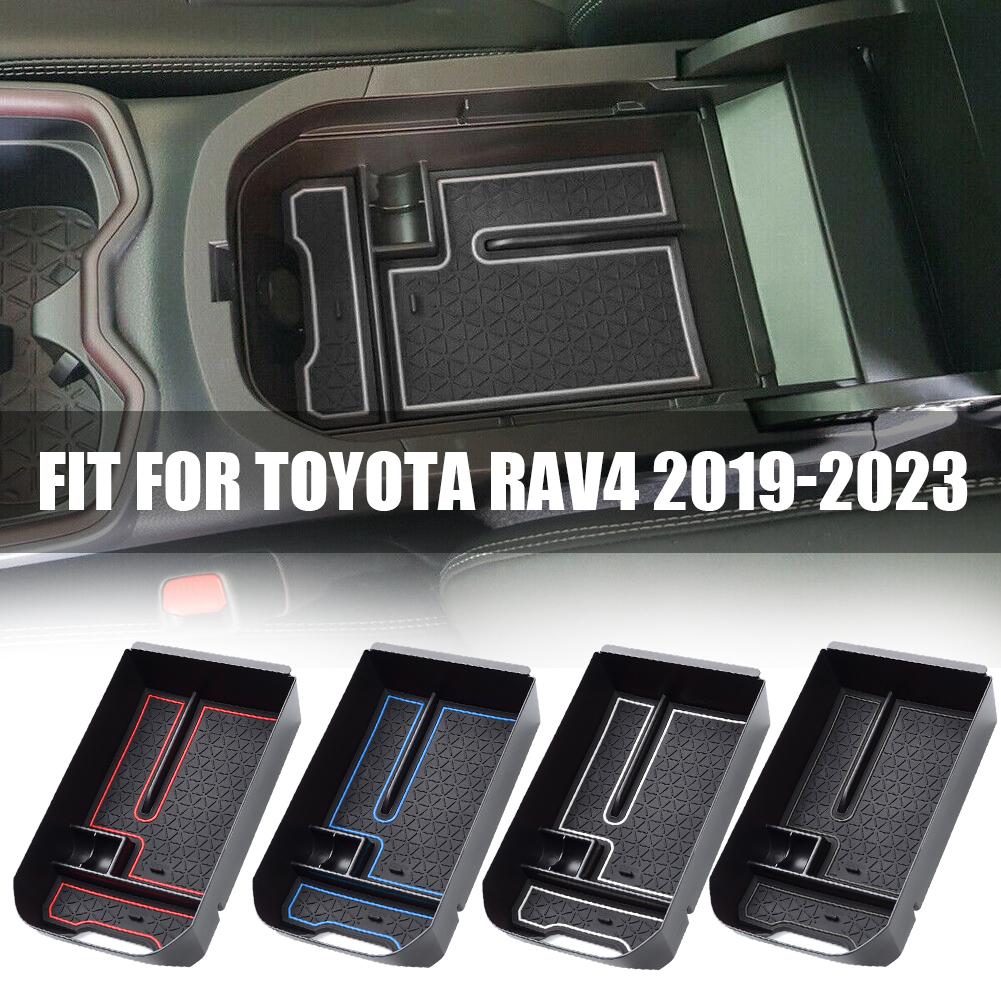 Для Toyota RAV4 2019-2023 автомобильный центральный подлокотник, центр хранения, органайзер, консоль, водонепроницаемый доступ J3Z5