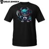 Axe Plush Demon T-Shirt | Creepy Cute Blue Monster | Gothic Horror Plushie Tee