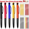 1Set Built-in Sharpener Mechanical Pencil 2.8mm Solid Carpenter Pencil  Woodworking Construction