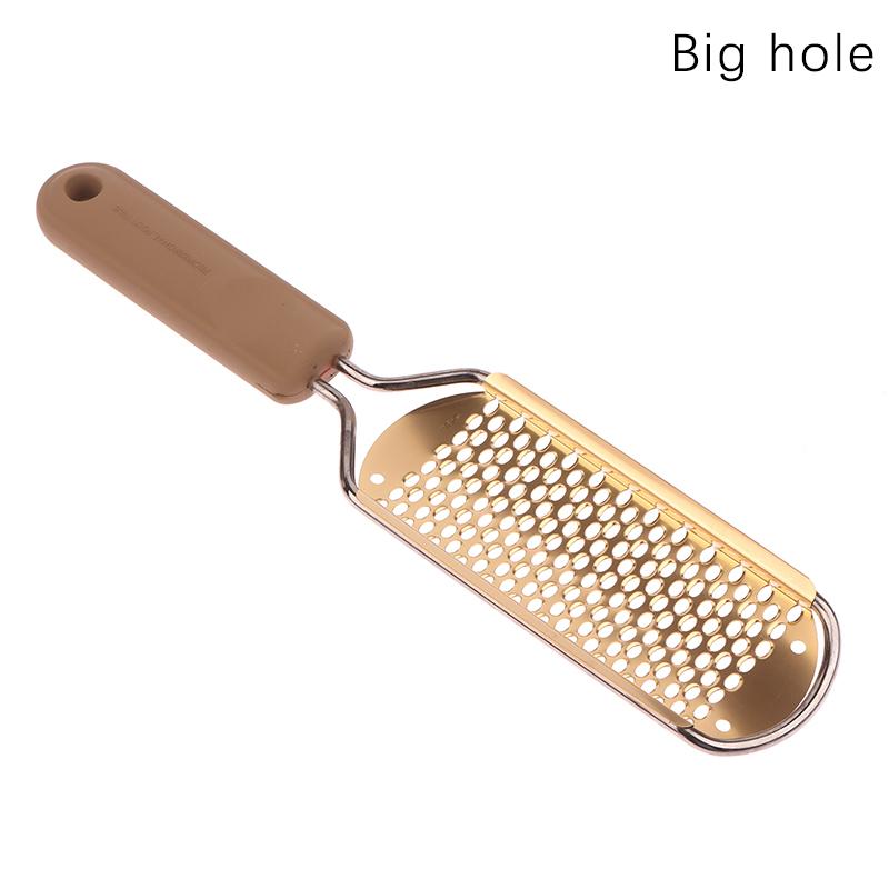 304 Нержавеющая пилка для ног, инструмент для удаления мозолей для удаления омертвевшей кожи, инструменты для домашнего педикюра, рашпиль для ног, гладкая мягкая терка для ног, скребок