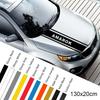 HAT1 Car Front Bonnet Hood Stickers Vinyl Decals Exterior for Volkswagen VW Amarok Emblem Body Anti Scratch Film Stripe Accessories
