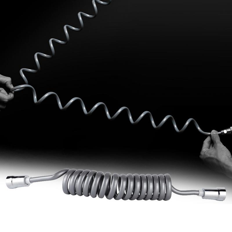 Новый гибкий шланг для душа из полиуретана + АБС-пластика серого цвета, распылитель для биде, аксессуары для ванной комнаты