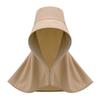 Oversized Shawl Integrated Sun Hat Women's Sun Protection and UV Protection New Mask Large Brim Sun Hat Tide