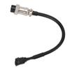GX16 Aviation Connector Cable Safe Connection Stable Power Transfer Lightweight Portable Aviation Adapter Cable