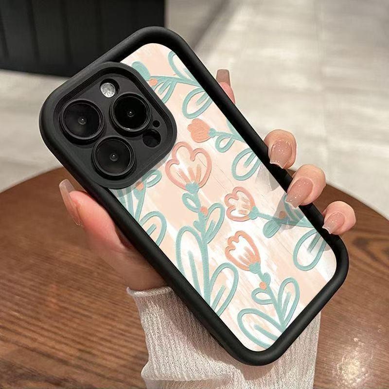 iPhone 17 Phone Case for Apple 17 Pro Max with Flower Design, Compatible with 13/14 Pro/12