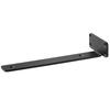 Shelf Bracket, 8”L x 4”W x 1.6”H 6 Pcs, Heavy Duty Floating Shelf Brackets, Brackets for Shelves, 5mm Thick Matte Black L Shelf Bracket,Steel Shelving