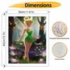 Disney digital oil painting Tinkerbell diy coloring handpainted handpainted filling home decoration gift, 130 characters precisely.