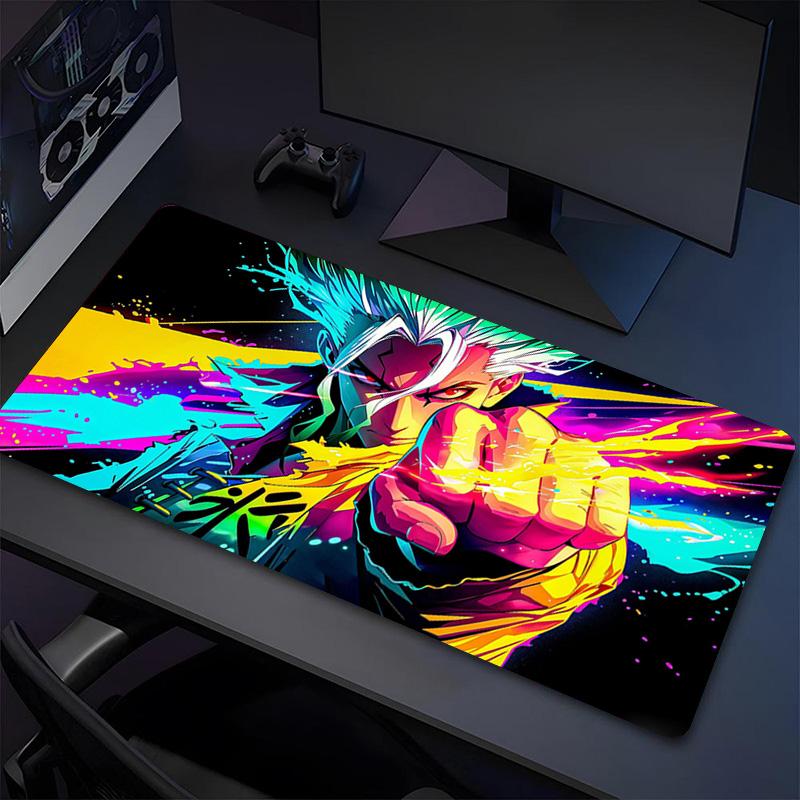 Superhero Xl Gaming Mouse Pad Nonslip Rubber Base Stitched Edge Waterproof Desk Mat For Pc Laptop Gamer Office Computer Accessories