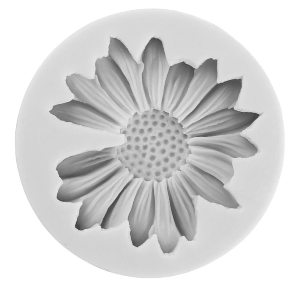Daisy Flower Silicone Mold Chrysanthemum Flower Fondant Molds Cake Decorating Tools Cupcake Topper Candy Resin Clay Chocolate Gumpaste Mold