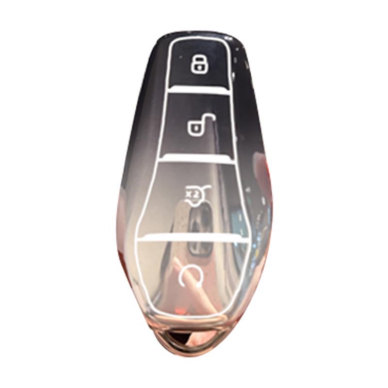 Совместим с чехлами для ключей BYD: Песня, Цинь, L, Юань Плюс, Дельфин, Хань EV, Тан Про, Чайка, Разрушитель 05, Морской котик.