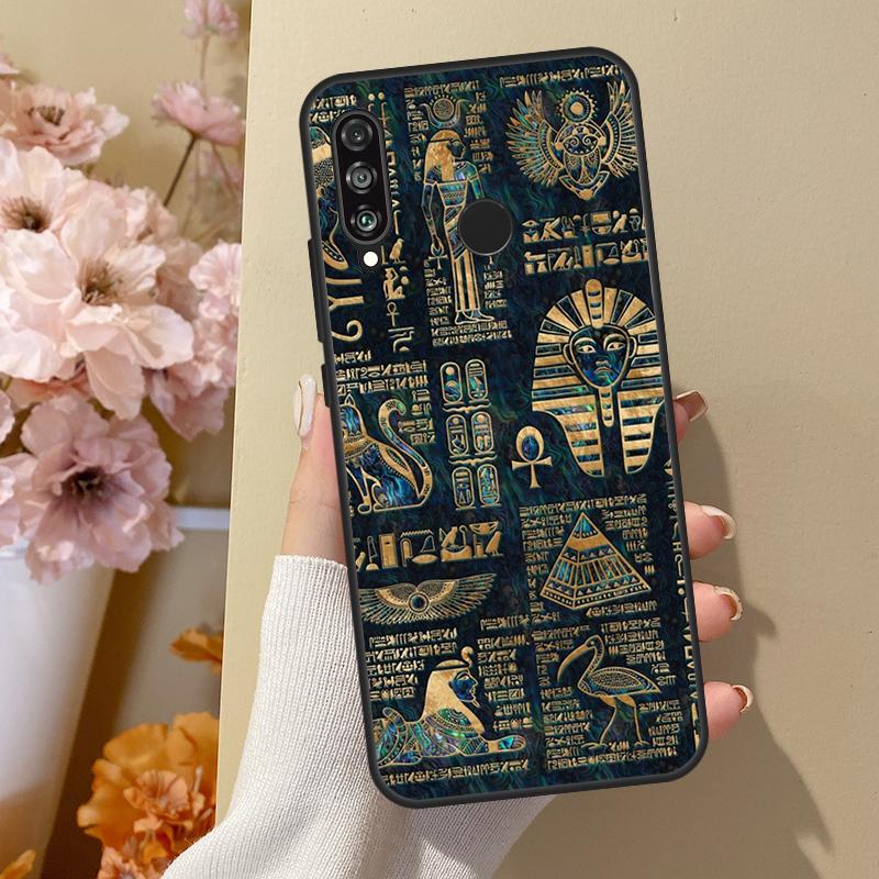 Египет Нефертити Анкх Для Huawei Nova 7i 8i 11i 12i 12s Y73 Y70 Y90 Y60 Y72 Y61 Y91 9 10 SE P30 Pro P40 Lite Чехол