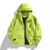 Men's Autumn Men's Tooling Jacket Fashion Casual Men's Loose Hooded Functional Autumn Clothes