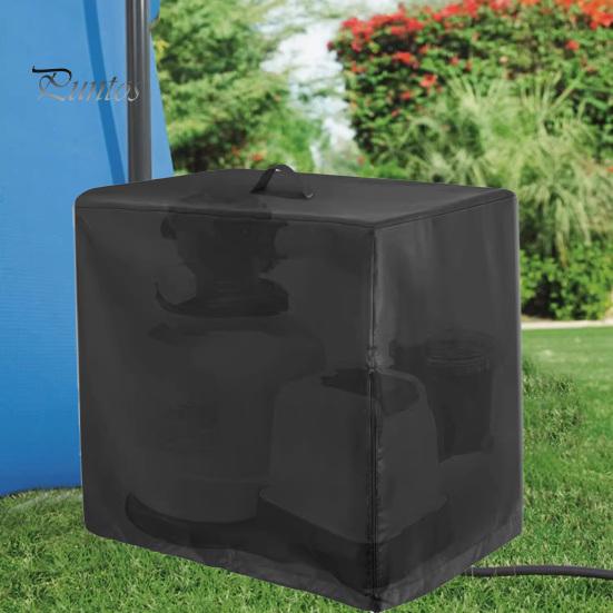 Крышка насоса для песочного фильтра для бассейна Регулируемая водонепроницаемая ткань Оксфорд Наружный надземный бассейн Защитный рукав для насоса