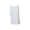 Under Armour Heat Gear Basketball Solid Slim Fit Quick Dry Sleeveless Top Men Tops White 1371947-100